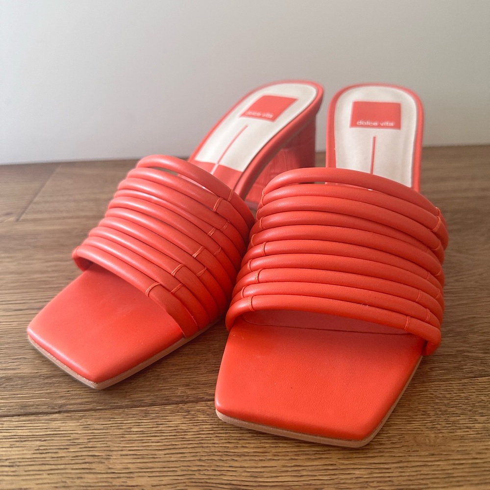 Dolce vita block heel sandal size 8.5